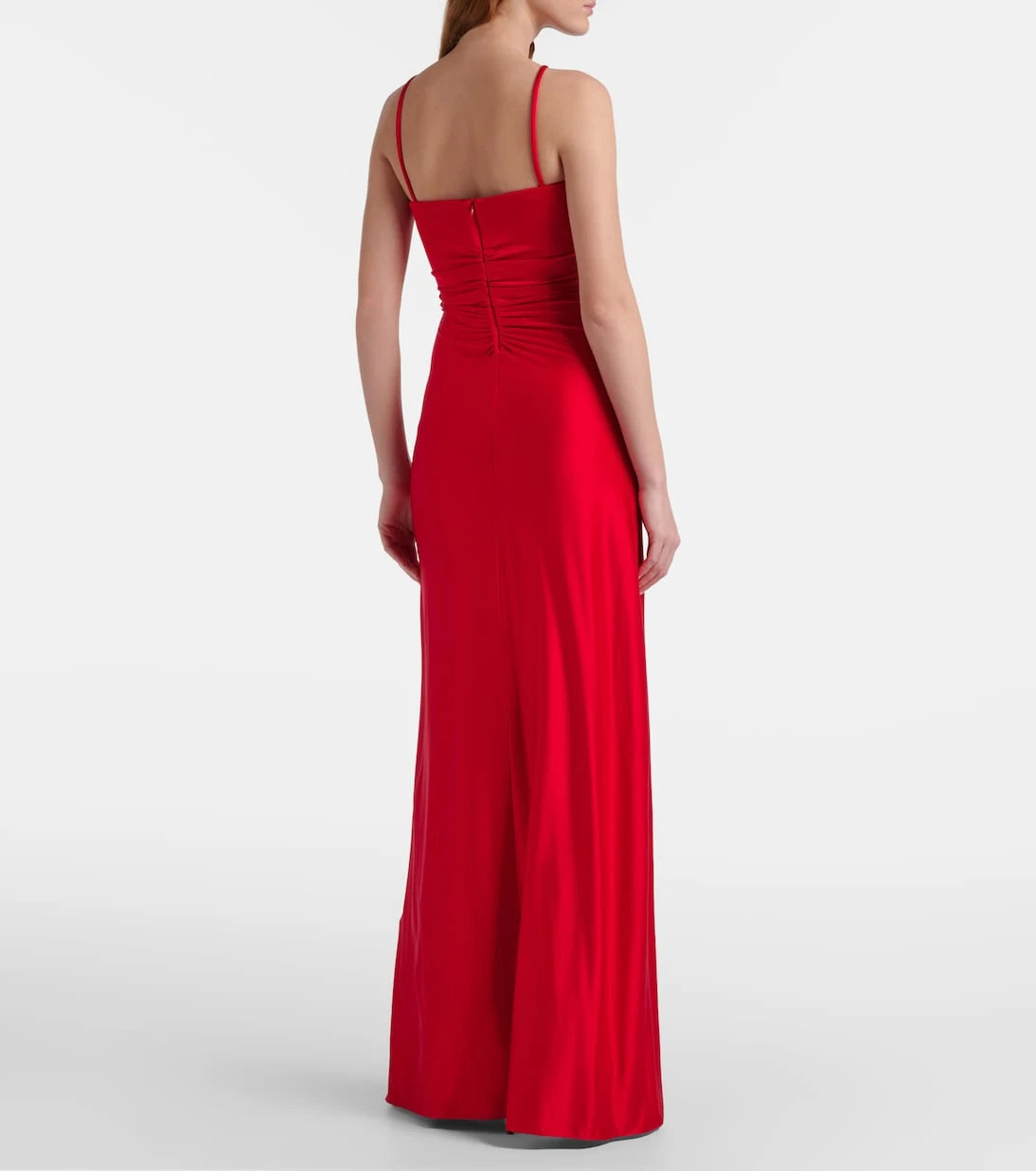 Max Mara - Oggetti ruched halterneck bustier gown