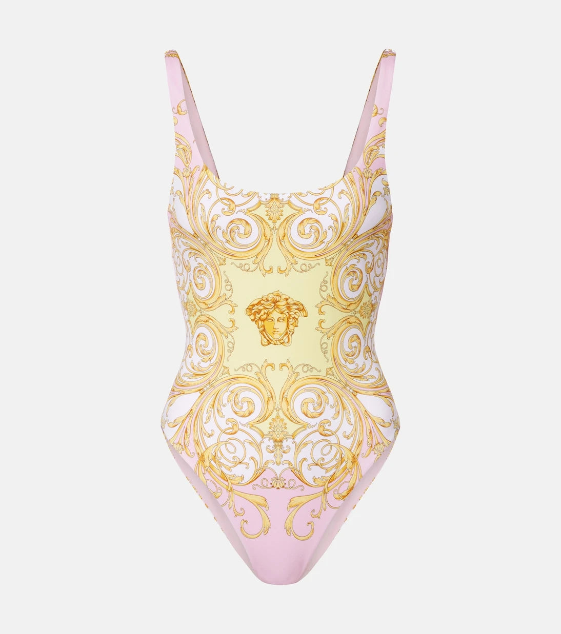 Versace - Spring Barocco open-back swimsuit