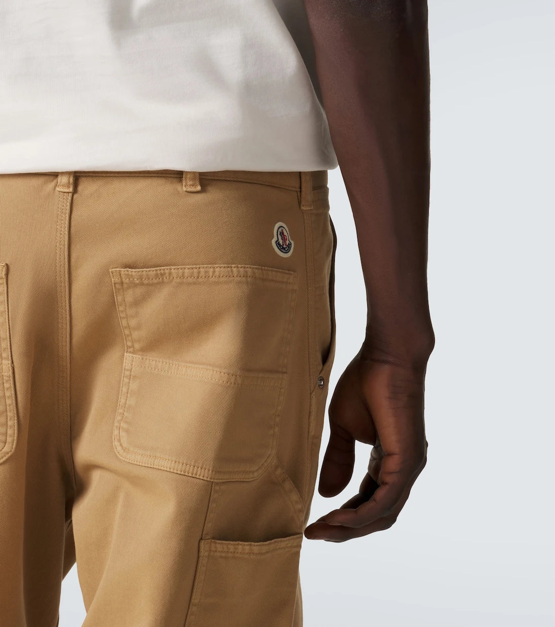 Moncler - Cotton straight pants