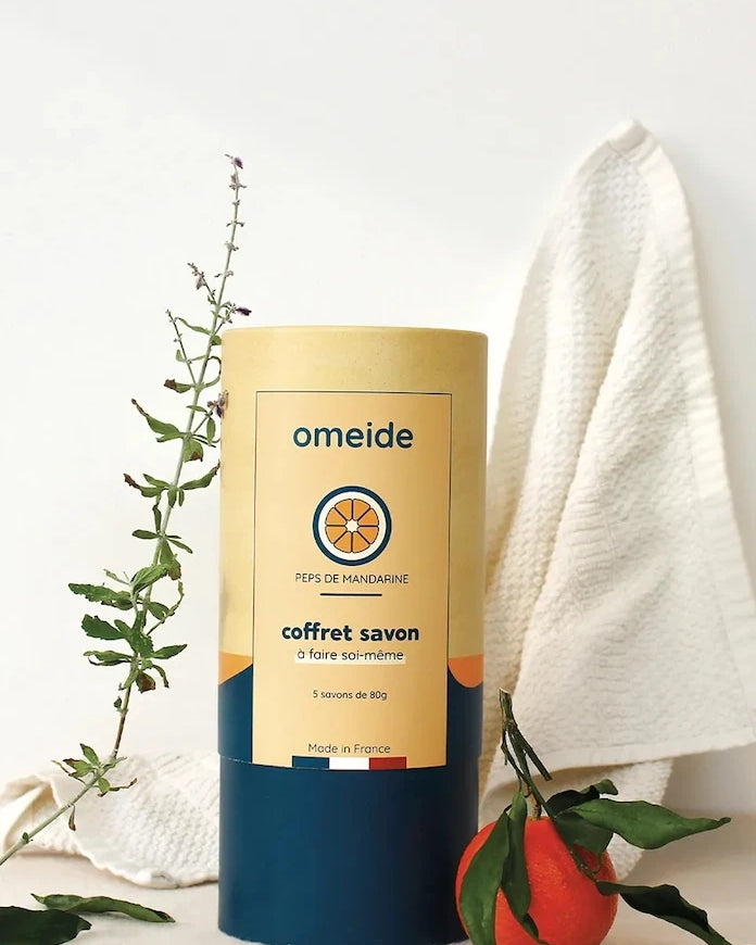 Комплект diy сапун Omeide Coffret Savon Omeide 5 x 80 g