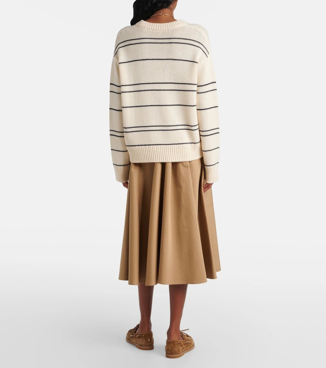 Vince - Striped wool-blend sweater