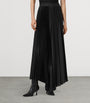 Black Pleated Jax Maxi Skirt