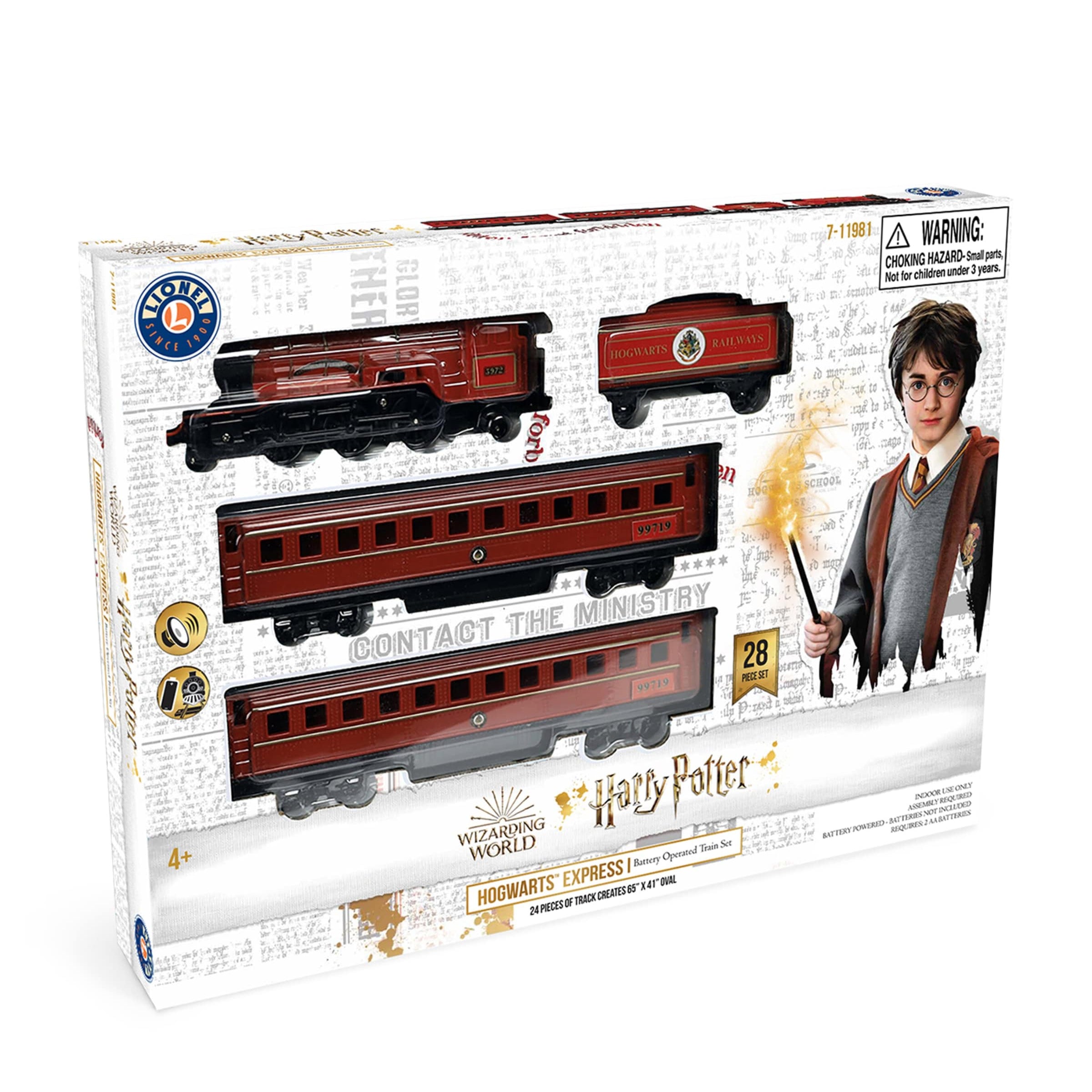 LIONEL The Polar Express Ready-to-Play 28-Piece Train Set
