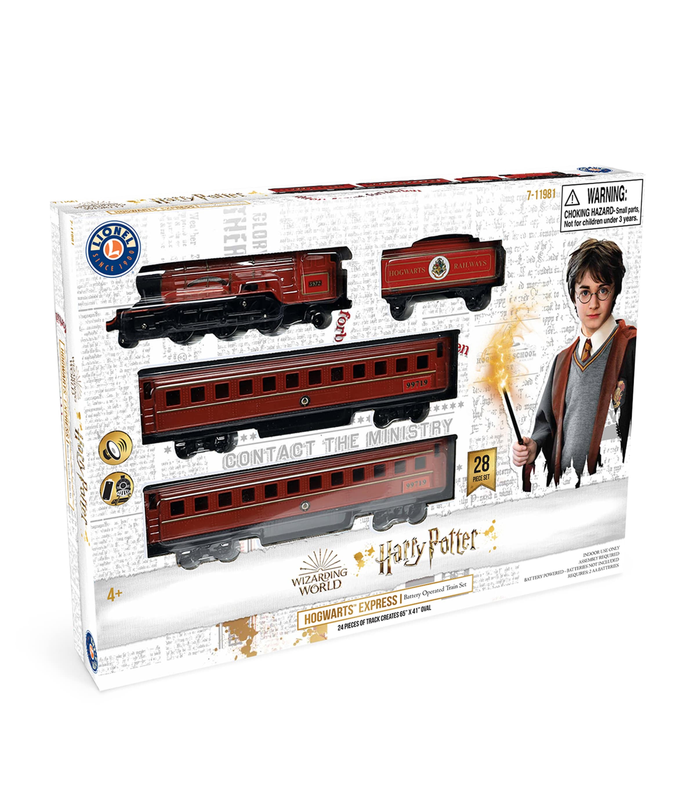 LIONEL The Polar Express Ready-to-Play 28-Piece Train Set