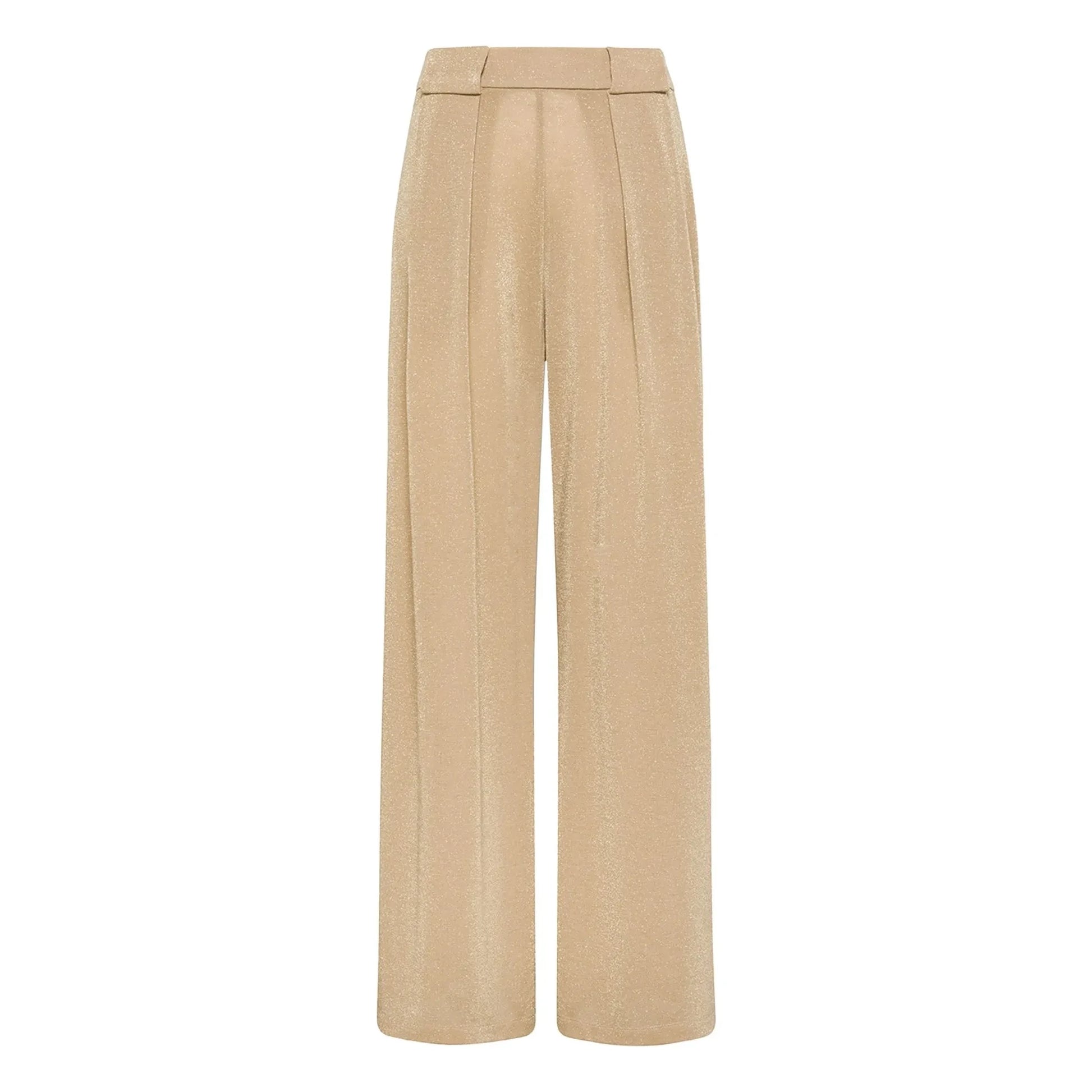 Momoni - Aspen Metallic Pants | Gold