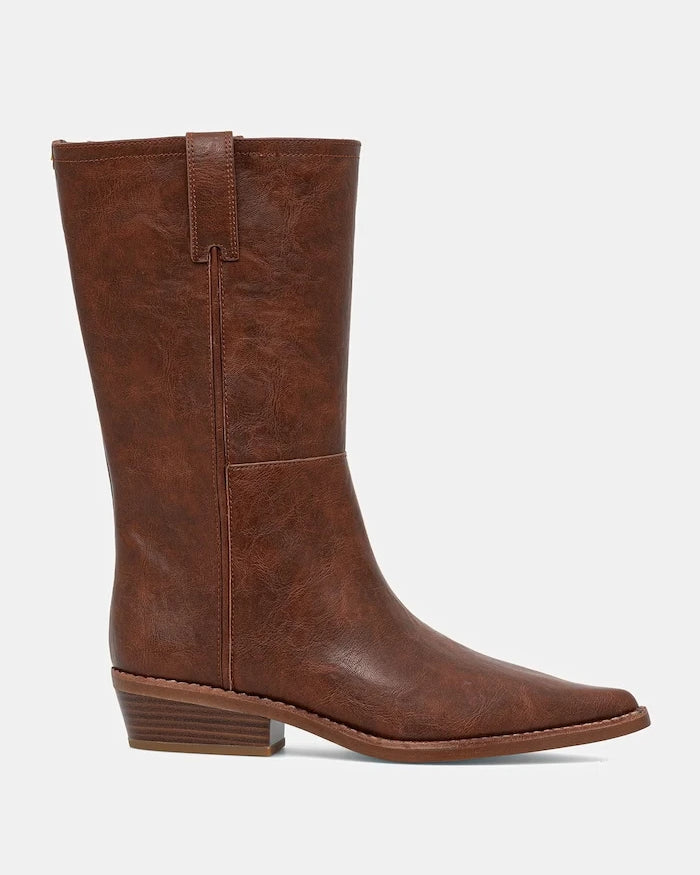 MICHAEL Michael Kors kadın kovboy botları Farren Flat Boot