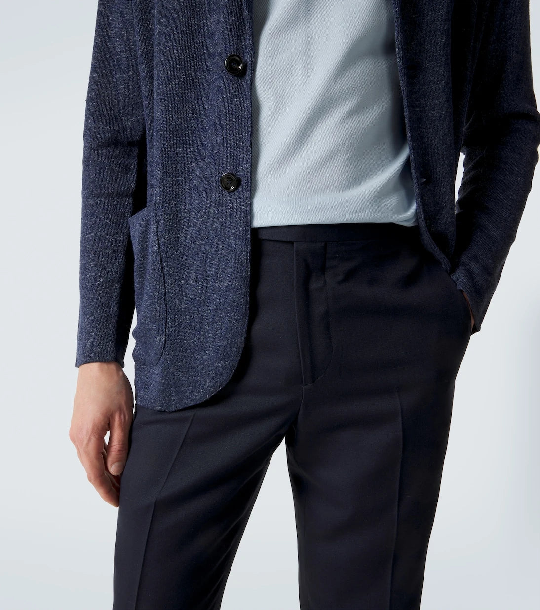 Lardini - Mid-rise chinos