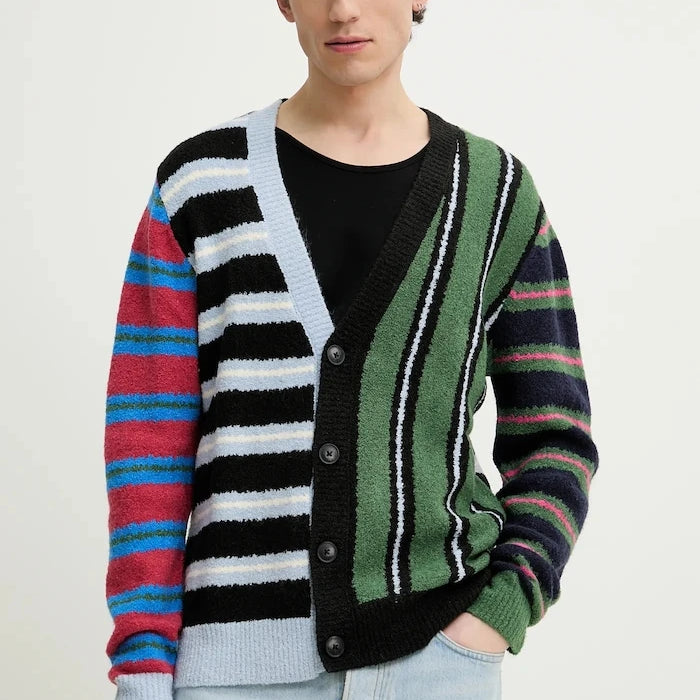 Жилетка с вълна Desigual MIDSTRIPES