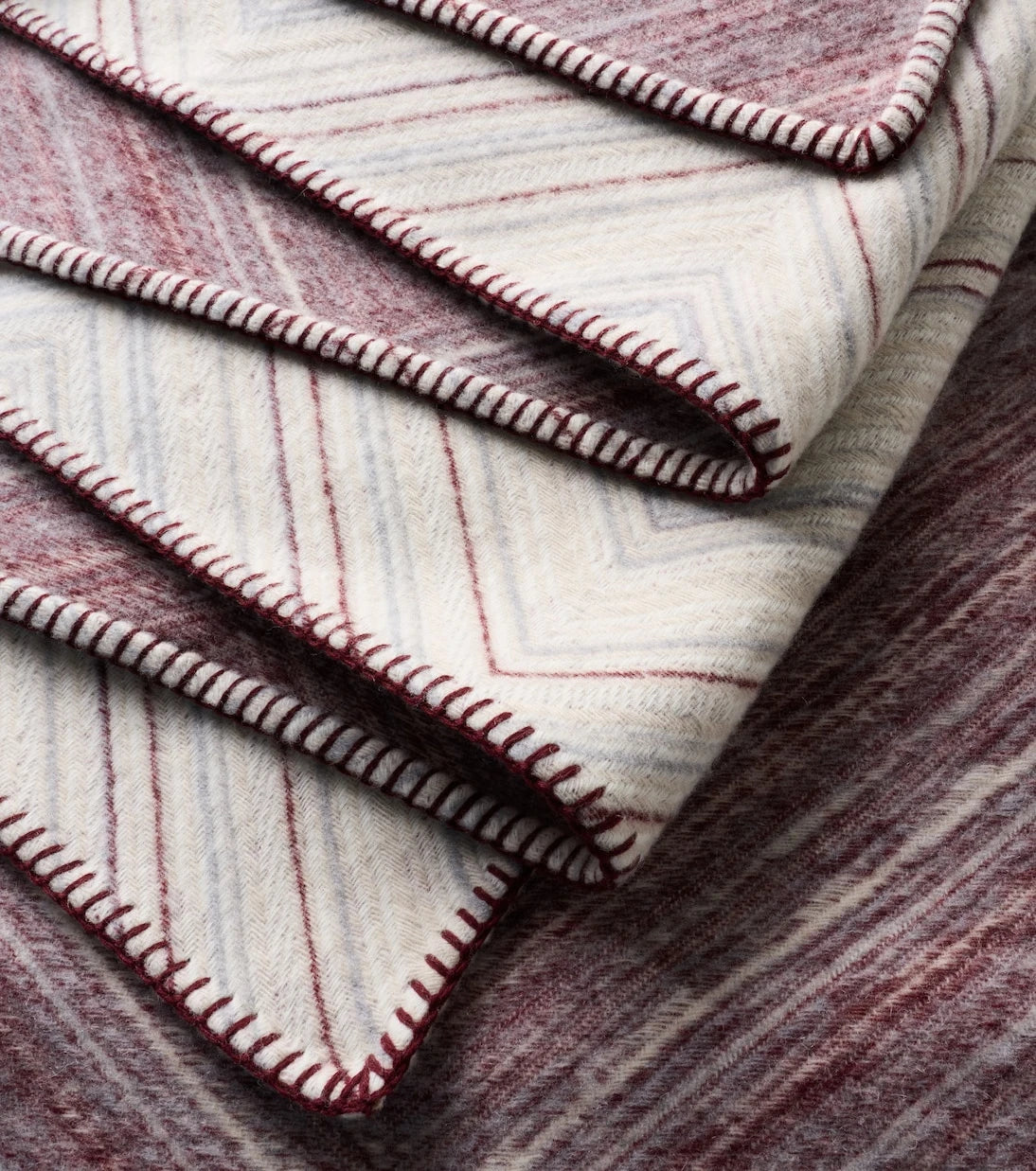 Missoni - Gessetti Zigzag wool and cashmere throw