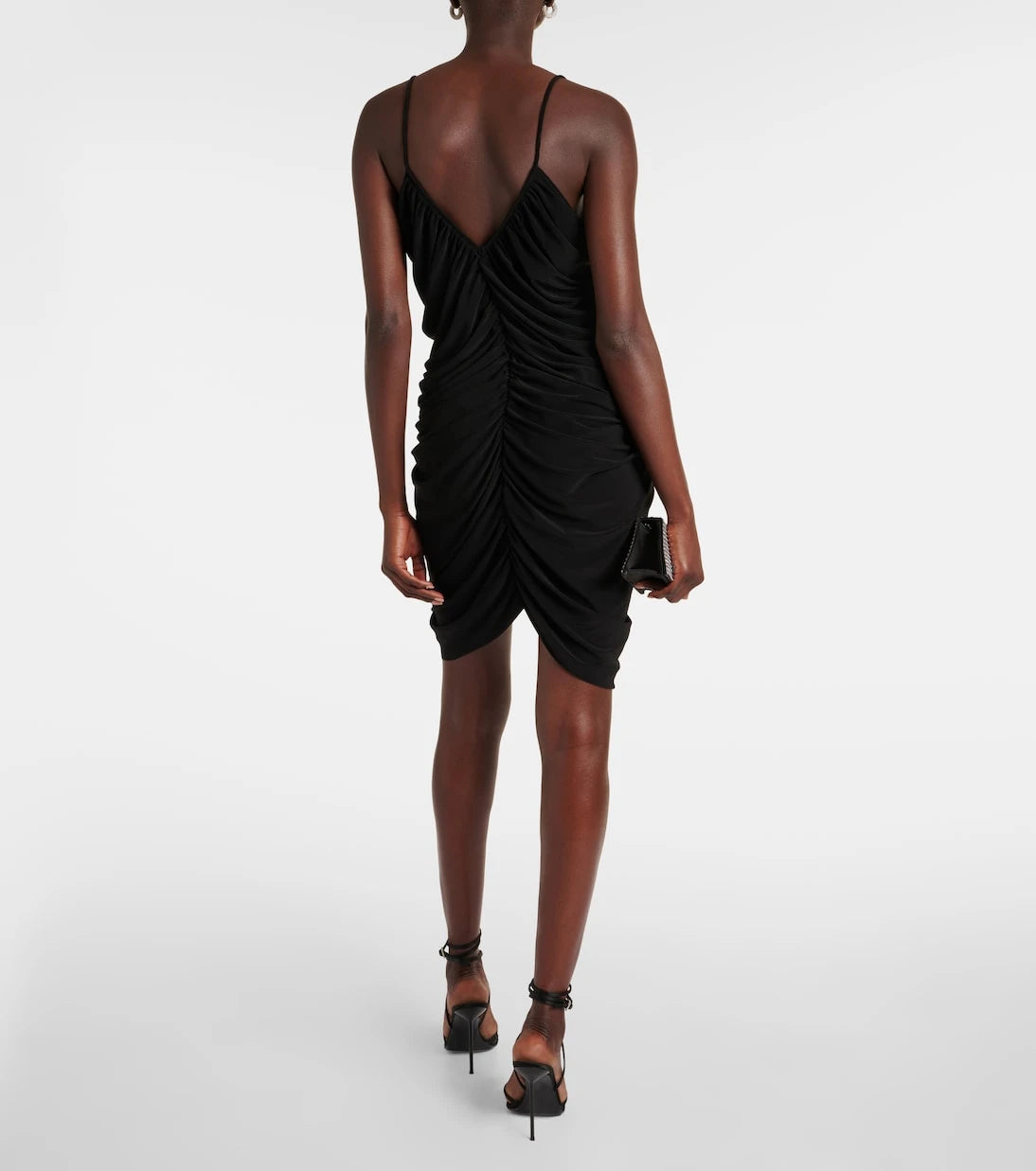 Norma Kamali - Diana shirred slip dress