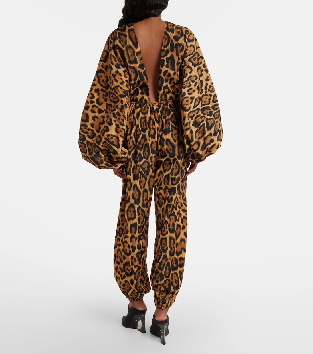 Alaïa - Leopard-print tapered pants