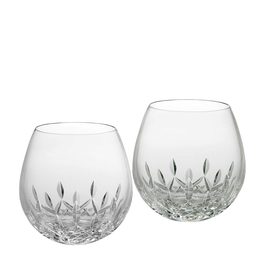 Set of 2 Lismore Essence Stemless Red Wine Glasses (400ml)