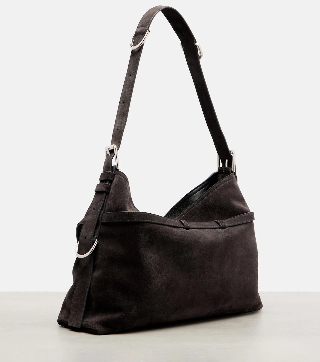 Givenchy - Voyou Medium suede shoulder bag