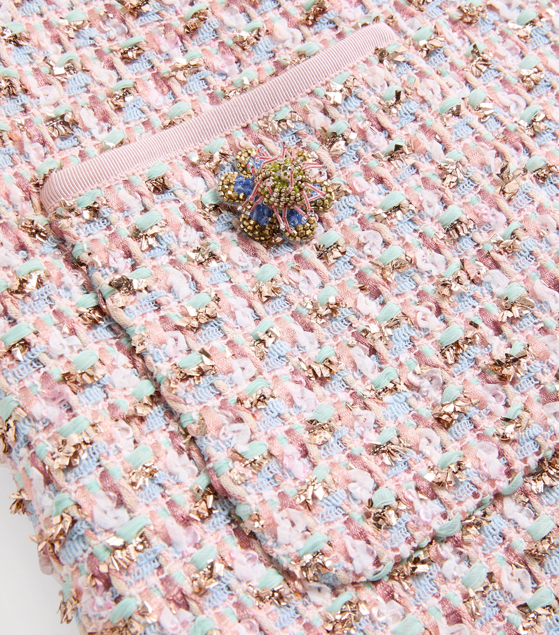 Valentino Multi Tweed Mini Dress