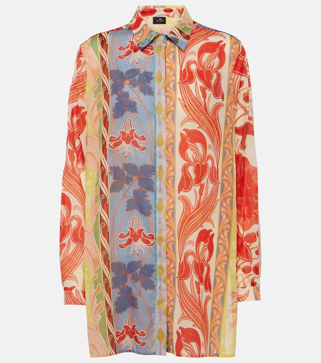Etro - Printed cotton shirt