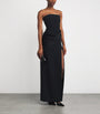 Sabina Bilenko Black Strapless Sage Gown