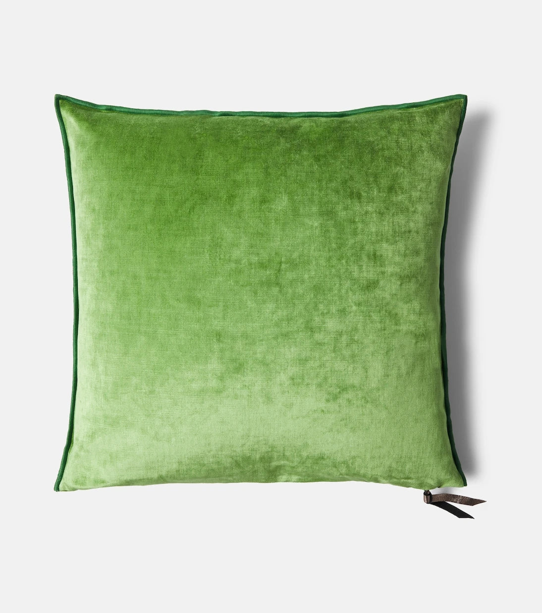 Maison de Vacances - Leather-trimmed cushion
