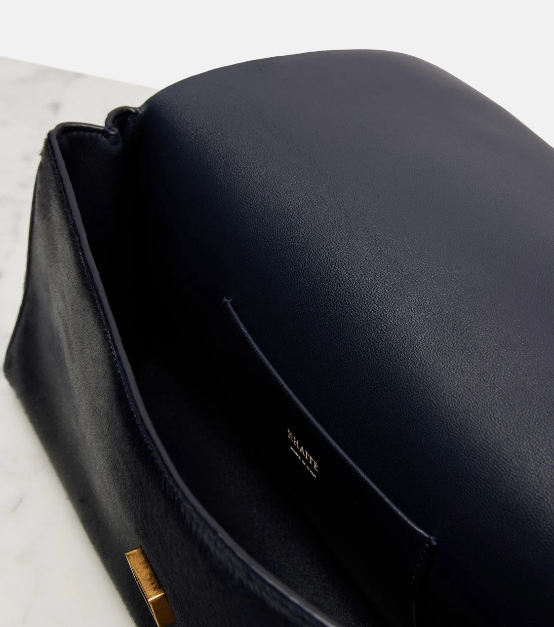 Khaite - Audrey calf hair clutch