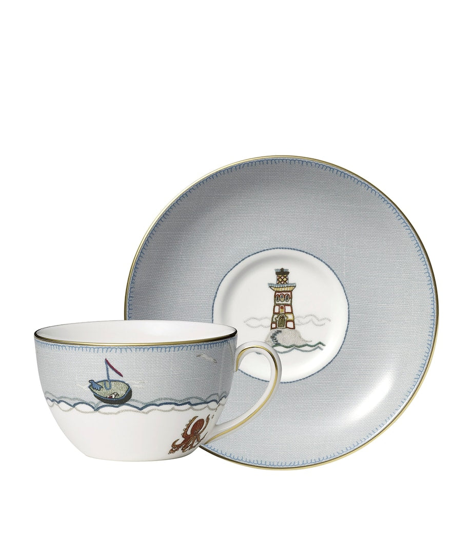 x Kit Kemp Sailor’s Farewell Breakfast Cup and Saucer
