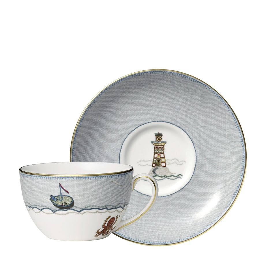 x Kit Kemp Sailor’s Farewell Breakfast Cup and Saucer