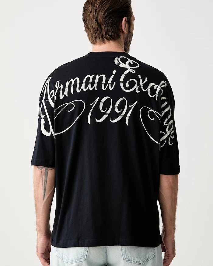 Armani Exchange erkek pamuklu tişört