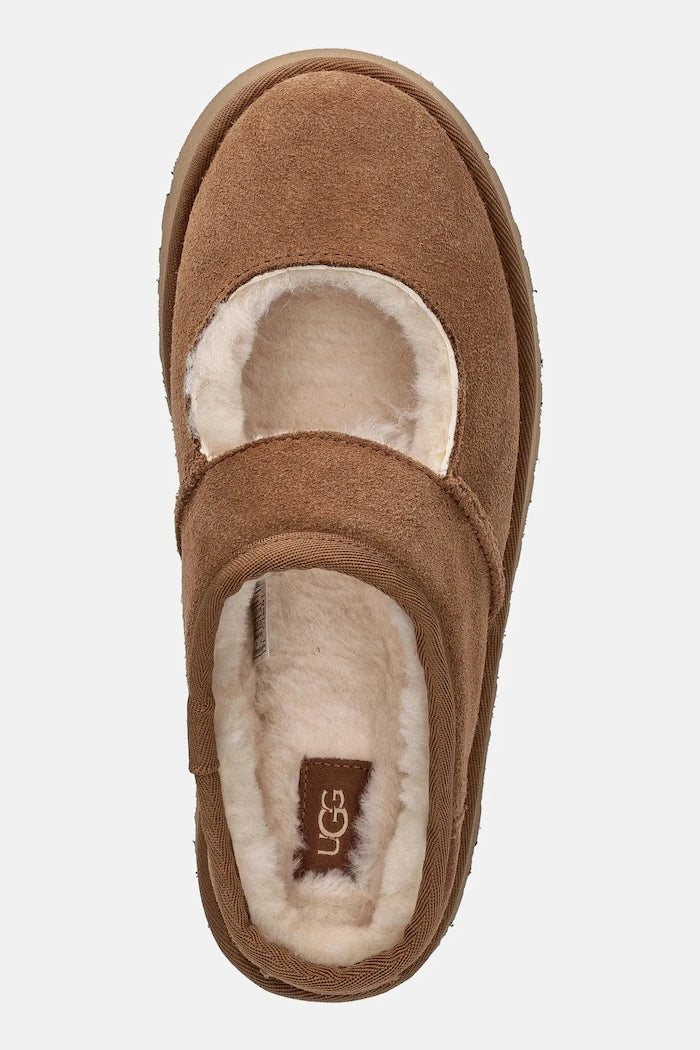 Детски велурени чехли UGG BEA MARY JANE