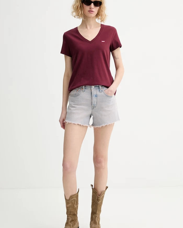 Levi's kadın denim şort 501® CURVE