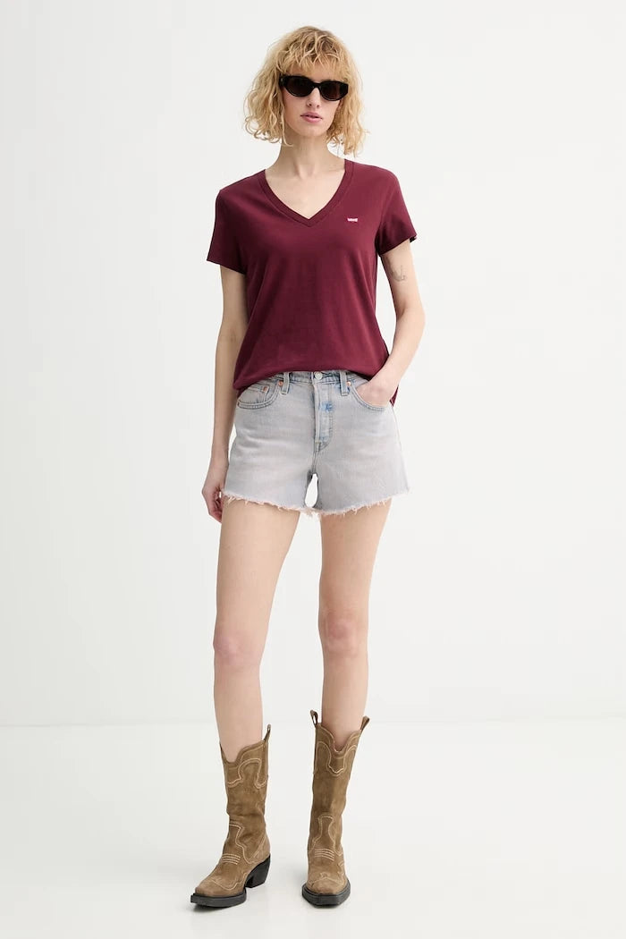 Levi's kadın denim şort 501® CURVE