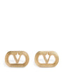 Valentino Garavani Ovalette VLogo Stud Earrings
