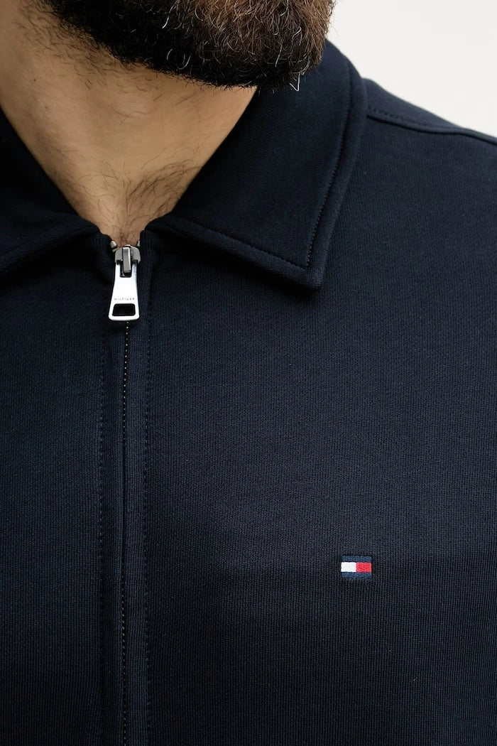 Tommy Hilfiger Суичър с цип мъжки памучен