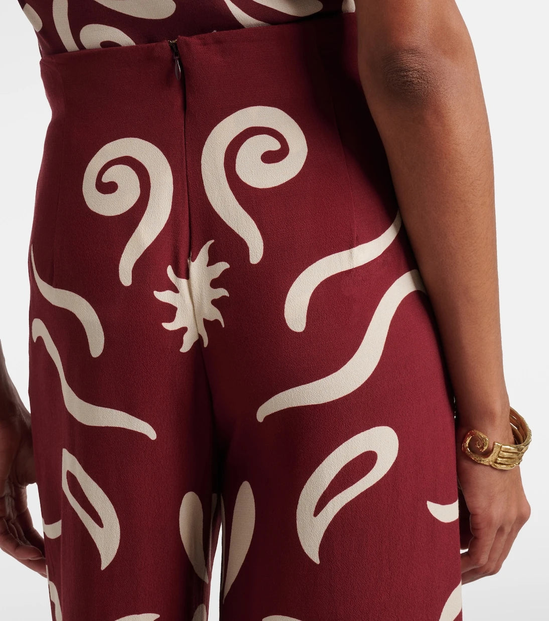 Cala de la Cruz - Toya printed wide-leg pants