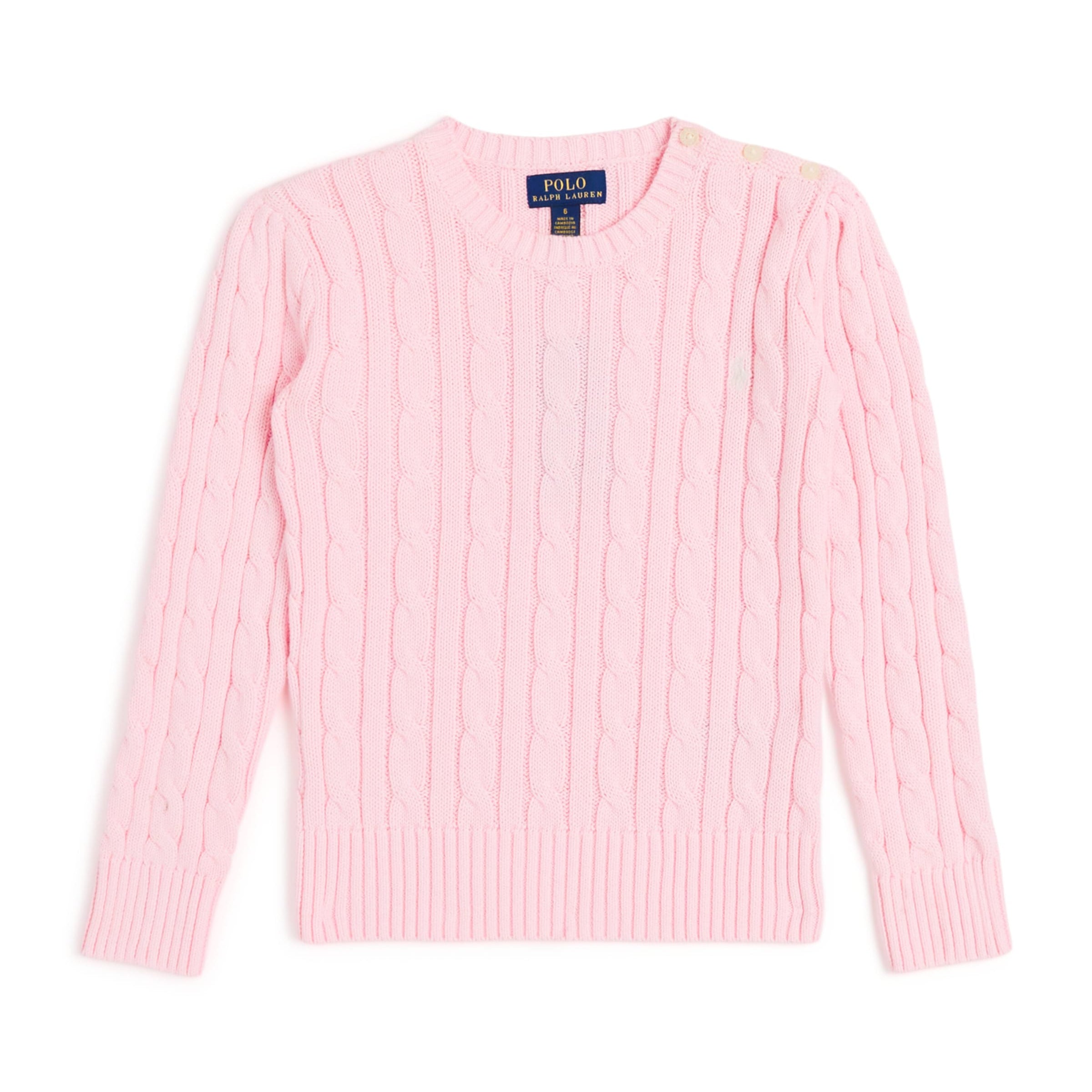 Ralph Lauren Kids Cotton Cable-Knit Sweater (2-6 Years)