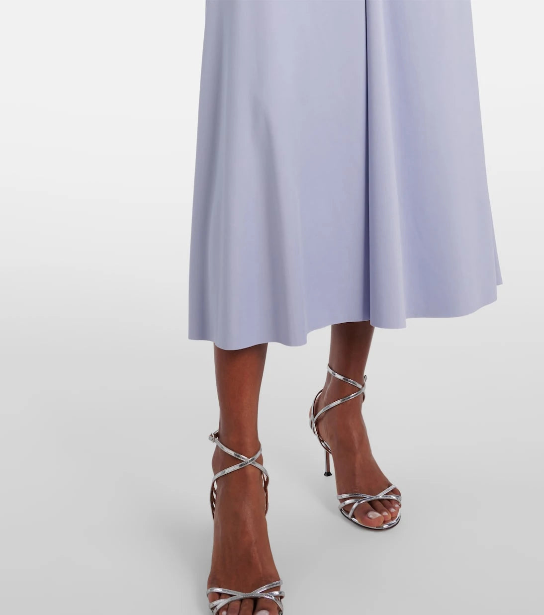 Victoria Beckham - Gathered jersey midi dress