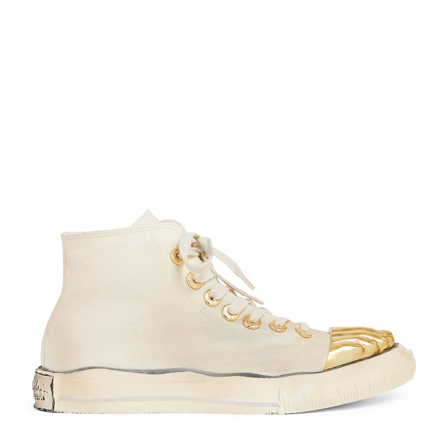 Trompe-l'Oeil High-Top Sneakers