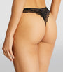 Grey Lace Perfection Low-Rise Tanga