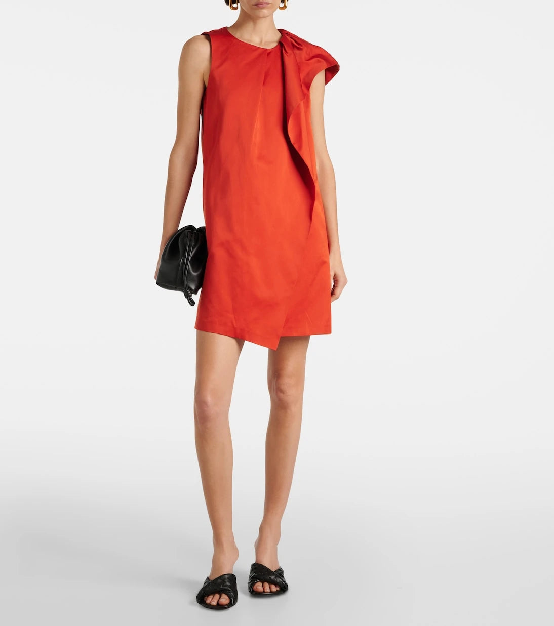Max Mara - Edmea gathered minidress