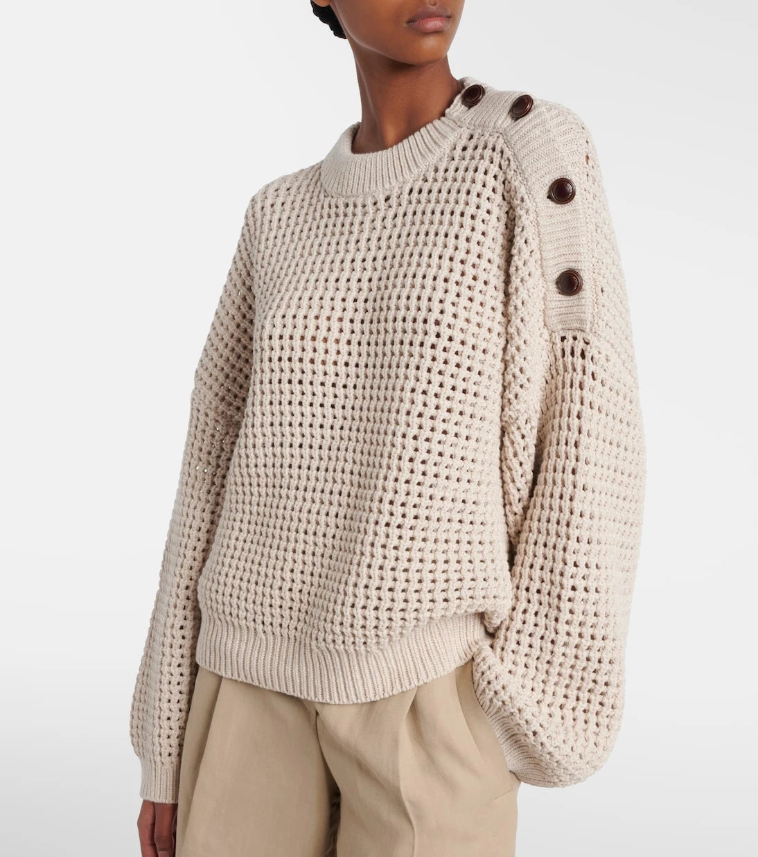 Brunello Cucinelli - Cotton-blend sweater