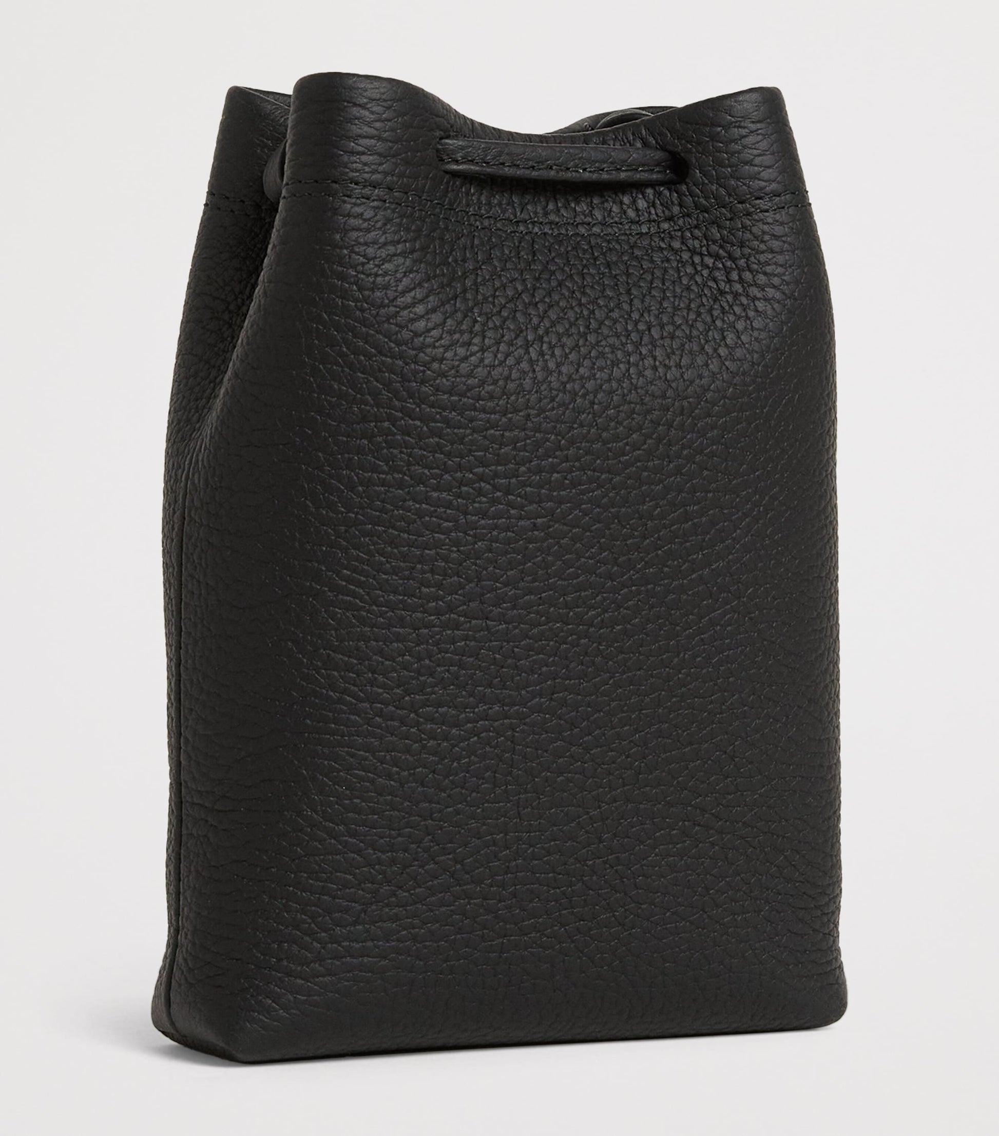 Midi Leather Osette Pouch