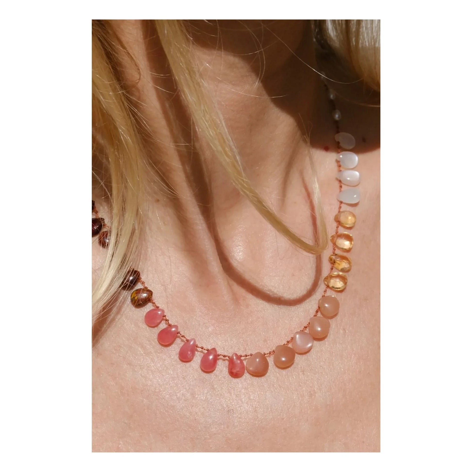 Ivarene - Sunset necklace | Multicoloured