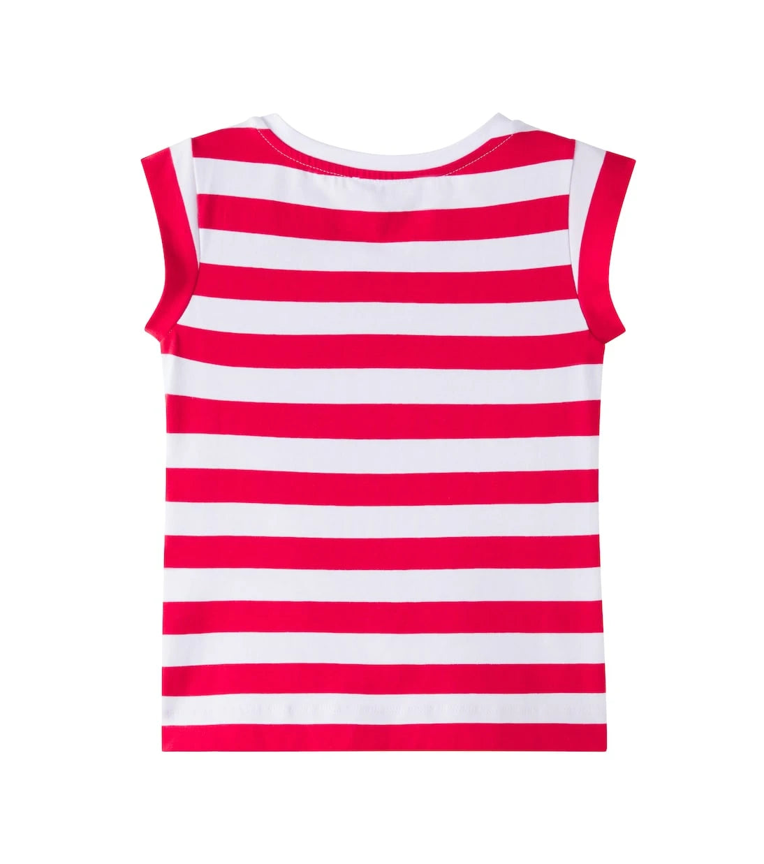 Monnalisa - x Hello Kitty striped cotton-blend T-shirt