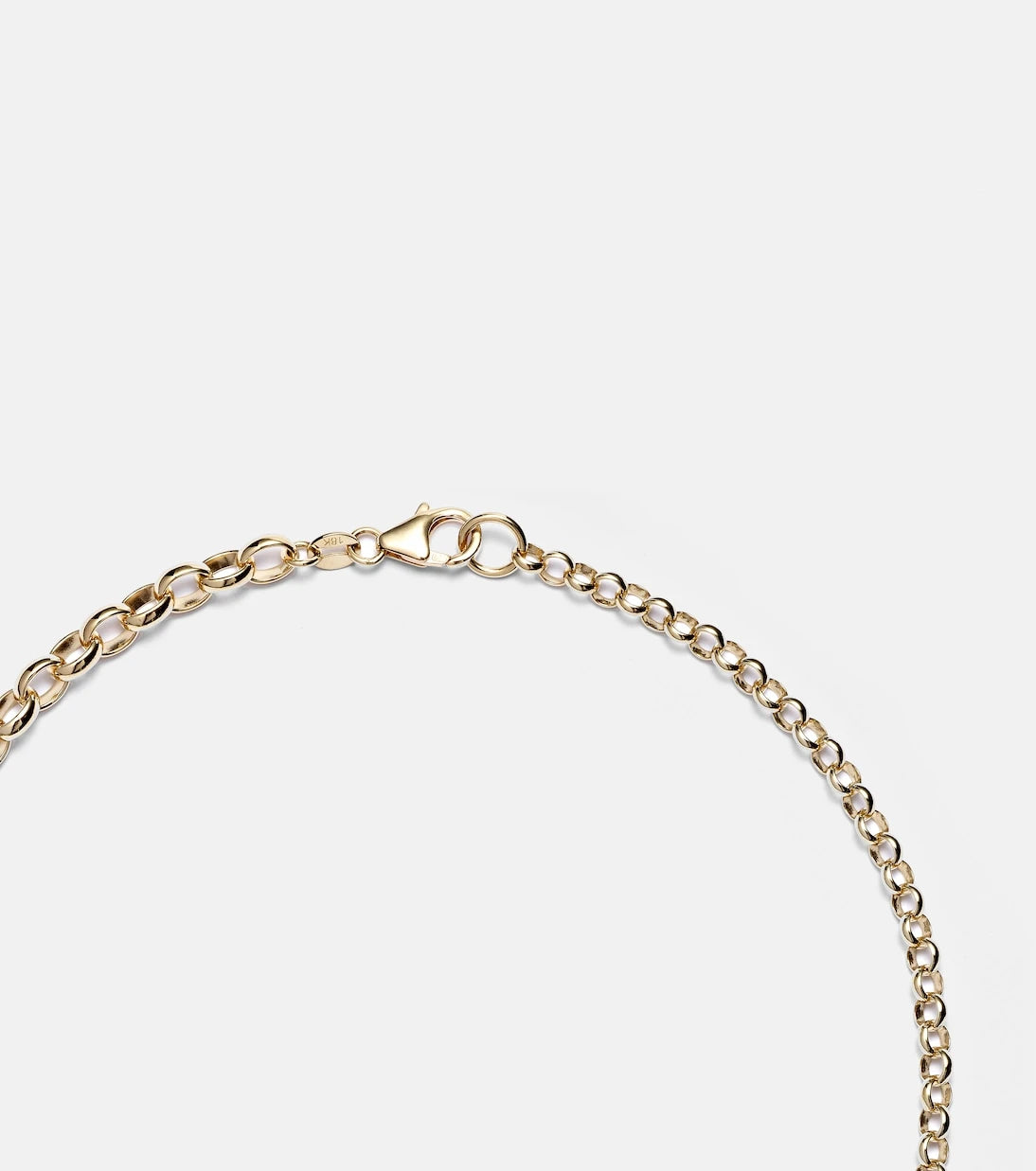 FoundRae - Balance 18kt gold chain necklace with diamonds
