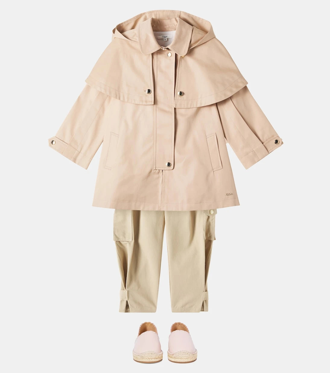 Chloé Kids - Leather espadrilles