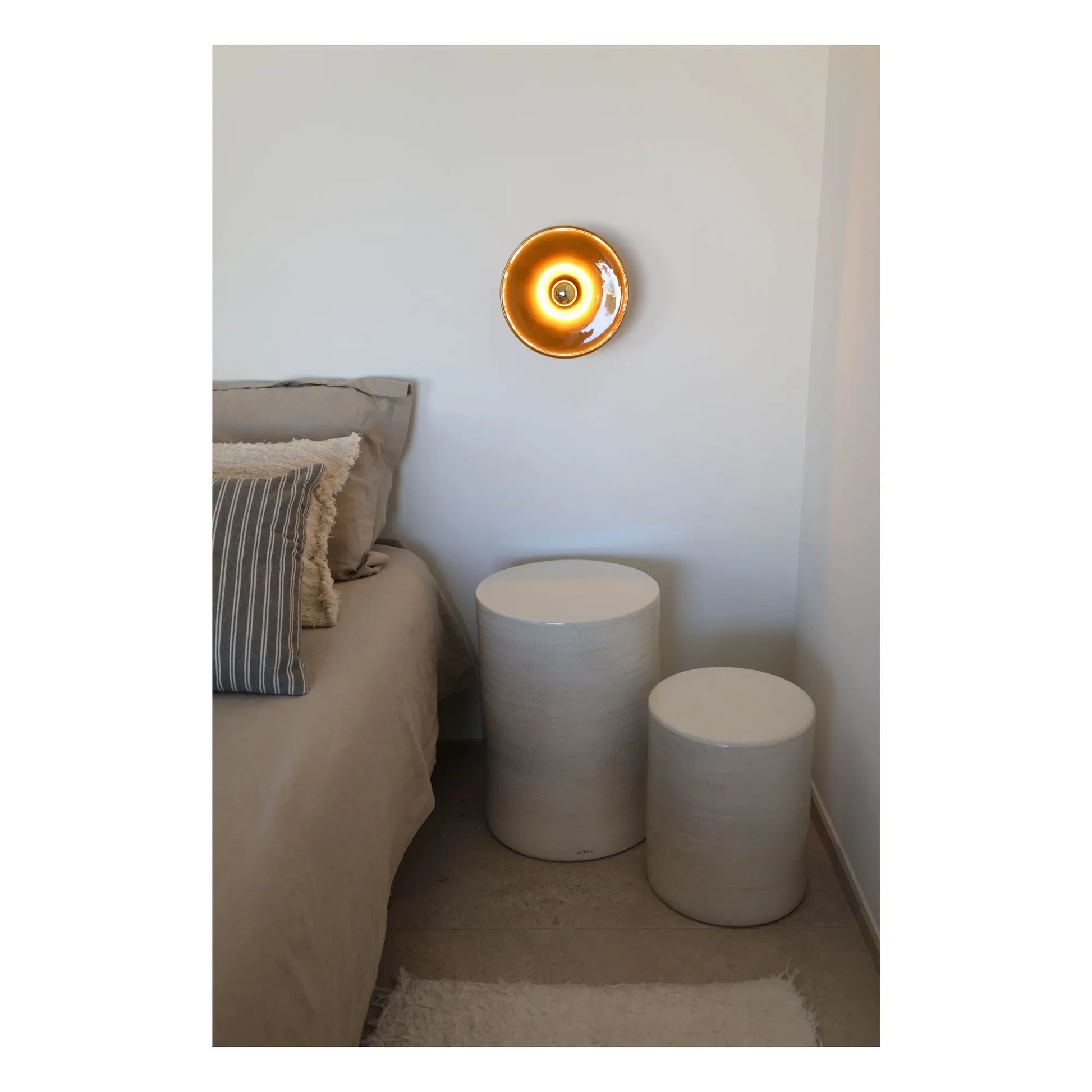 Masamé - Gigaro wall lamp | Honey