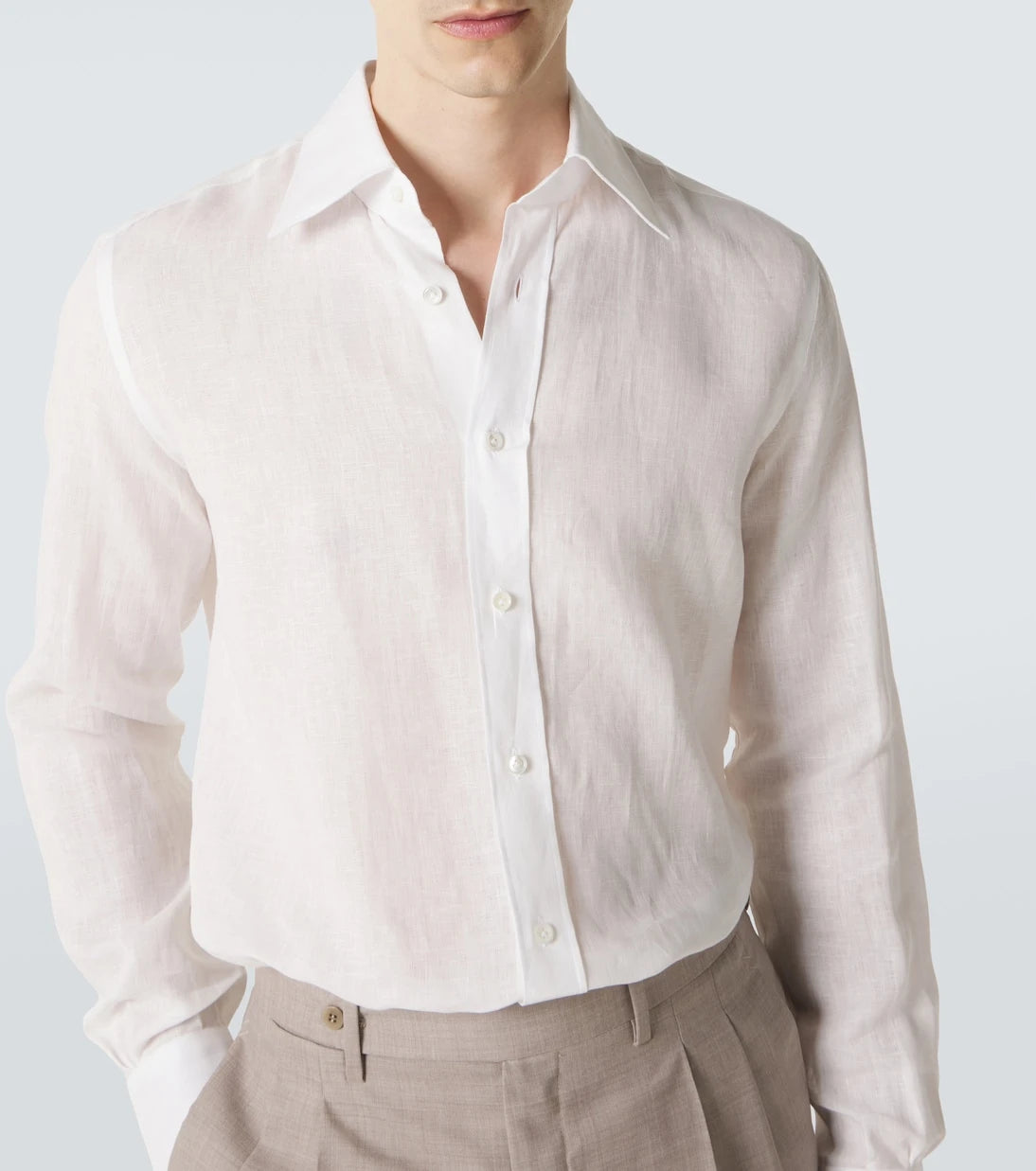 Thom Sweeney - قميص كتان