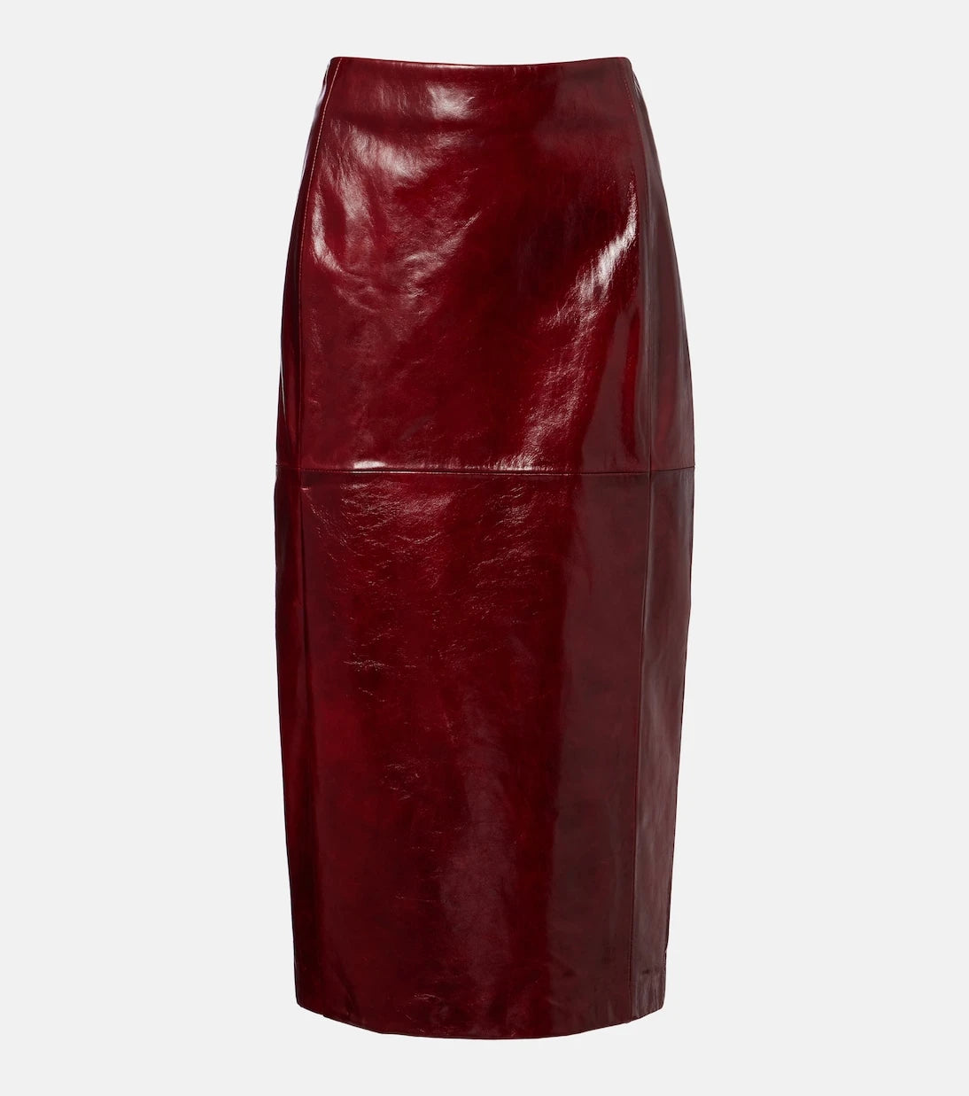 Sportmax - Leather pencil skirt