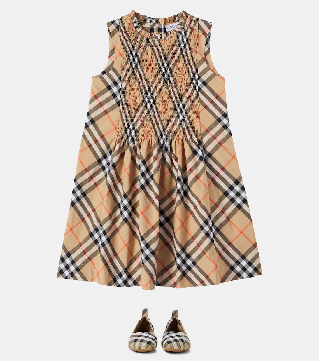 Burberry Kids - Burberry Check ballet flats
