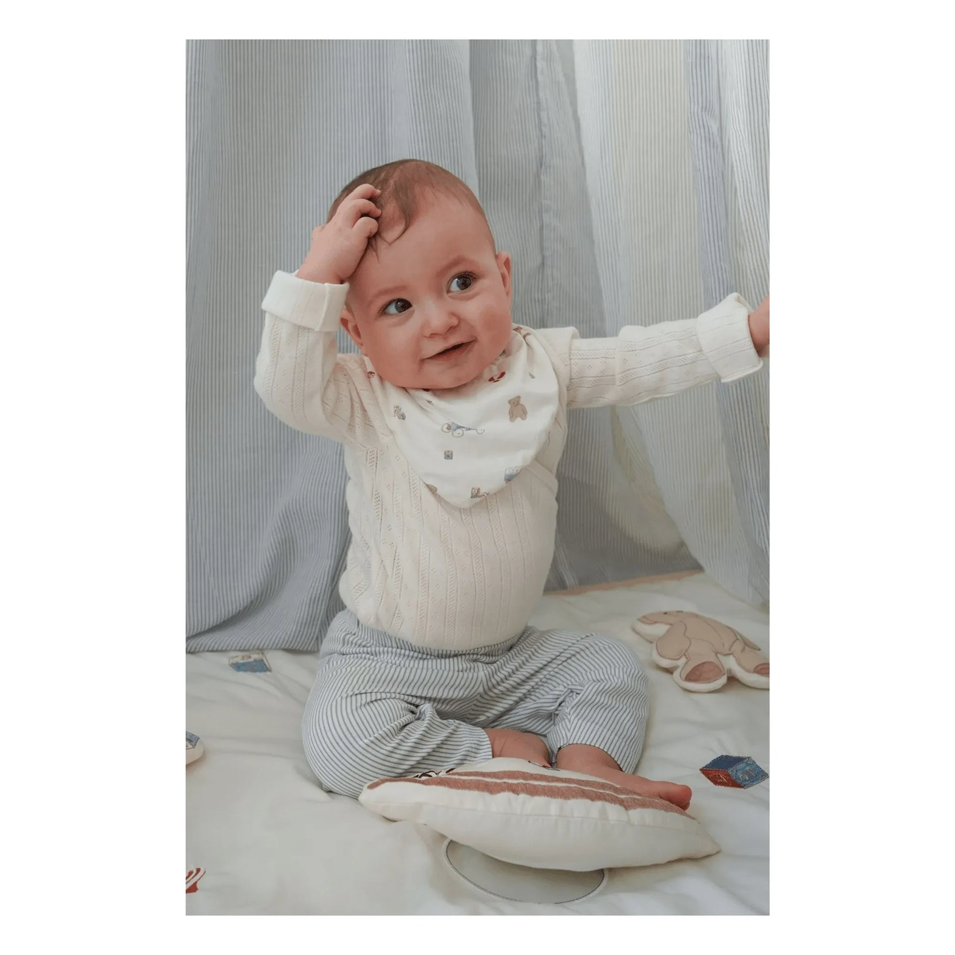 Cam Cam - Vintage Toys playmat | Beige