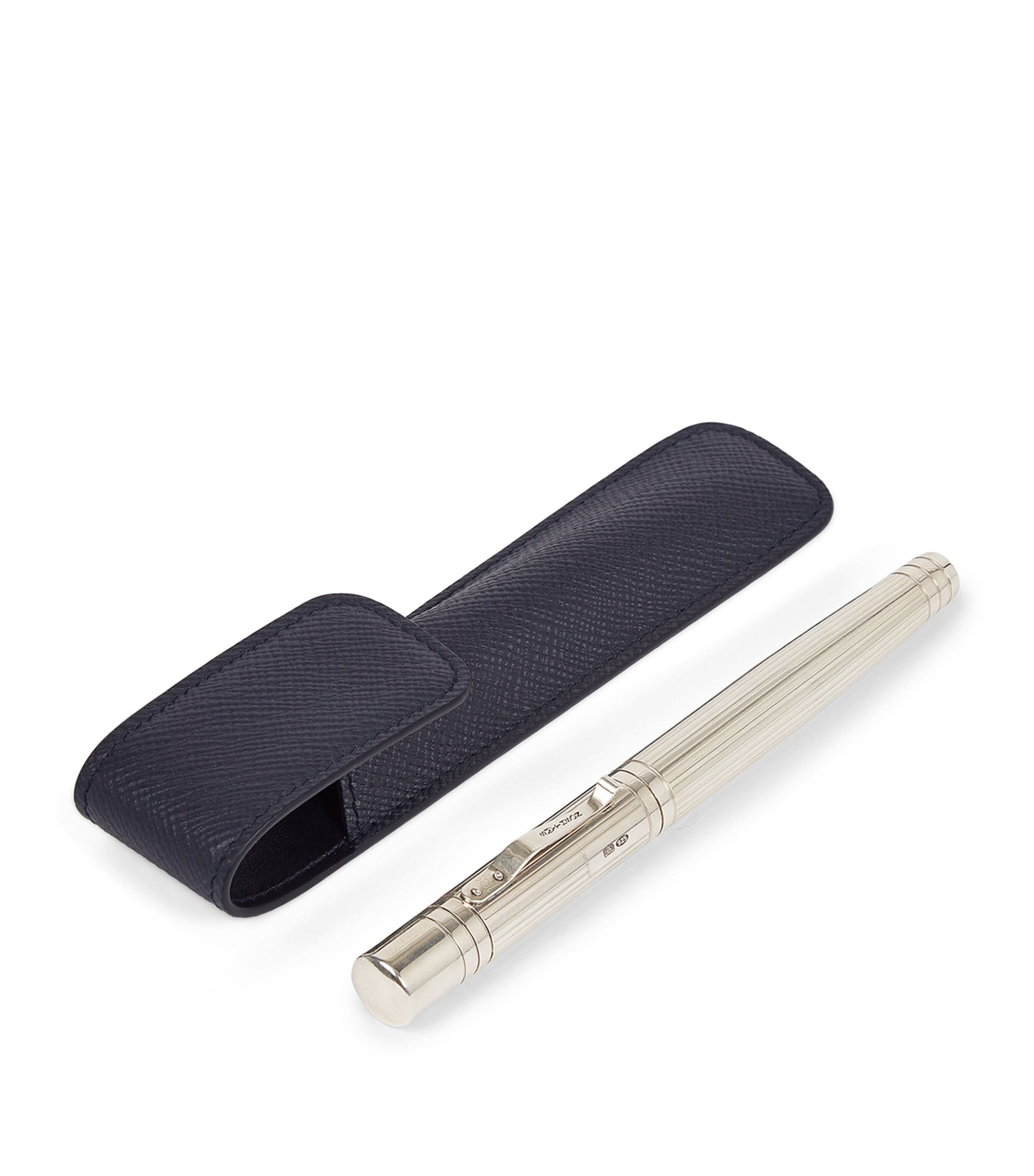 Panama Leather Pen Sleeve
