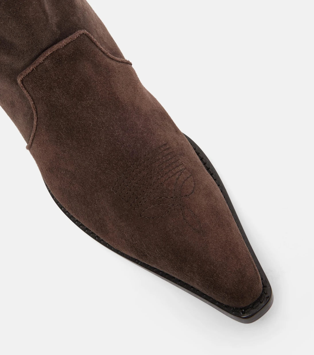 Khaite - Clive 35 suede ankle boots
