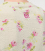 LOEWE White Cotton-Blend Floral Sweater